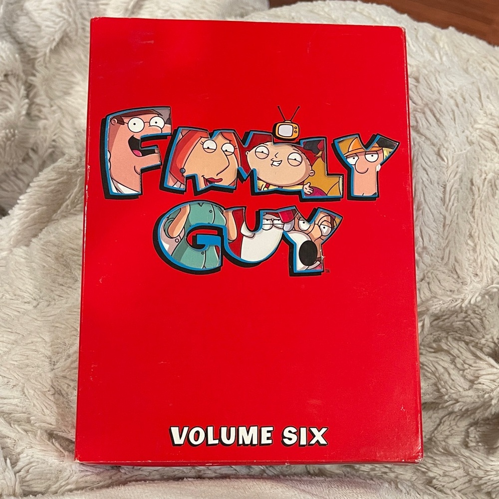 Family Guy Volume Six DVD Set with Red Cover